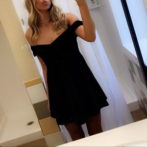 Kimchi Blue Urban Outfitters Black Dress